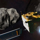 Imagen para el artículo titulado Estos son los daños que la sonda DART de la NASA provocará en el asteroide Dimophos